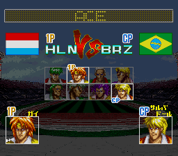 Hat Trick Hero 2 screenshot 5 for Super Famicom